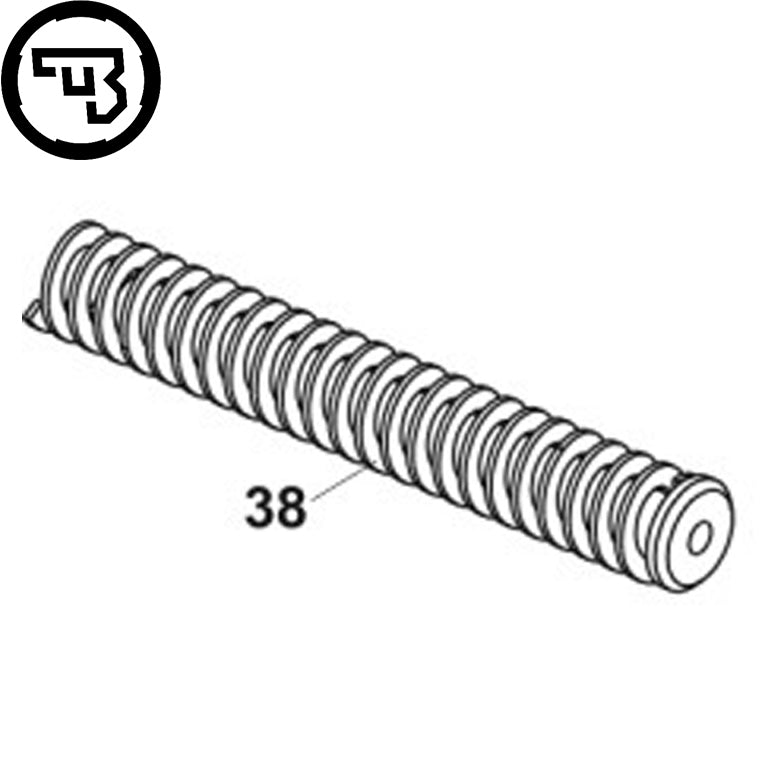 CZ P-07 tagasikäiguvedru komplekt | osa #38
