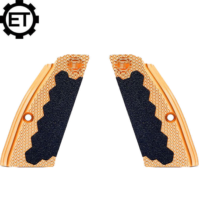 CZ 75B & SP-01, CZ TS 2, CZ Shadow 2 messingist ET lühikesed käepidemed