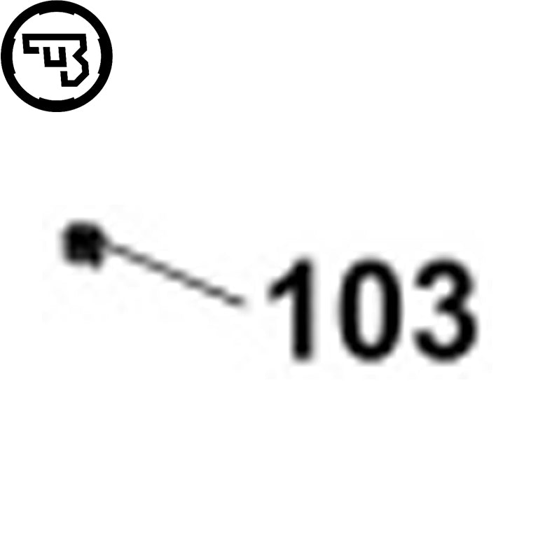 CZ Bren 2 gaasitoru kinniti vedru | osa #103