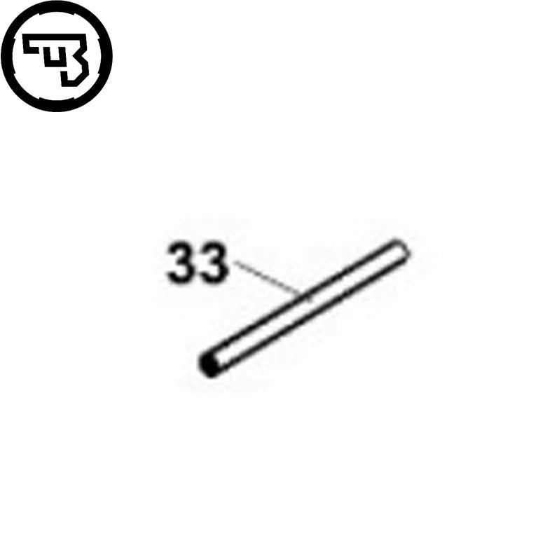 CZ P-10 tagumise kabaosa tugi | osa #33