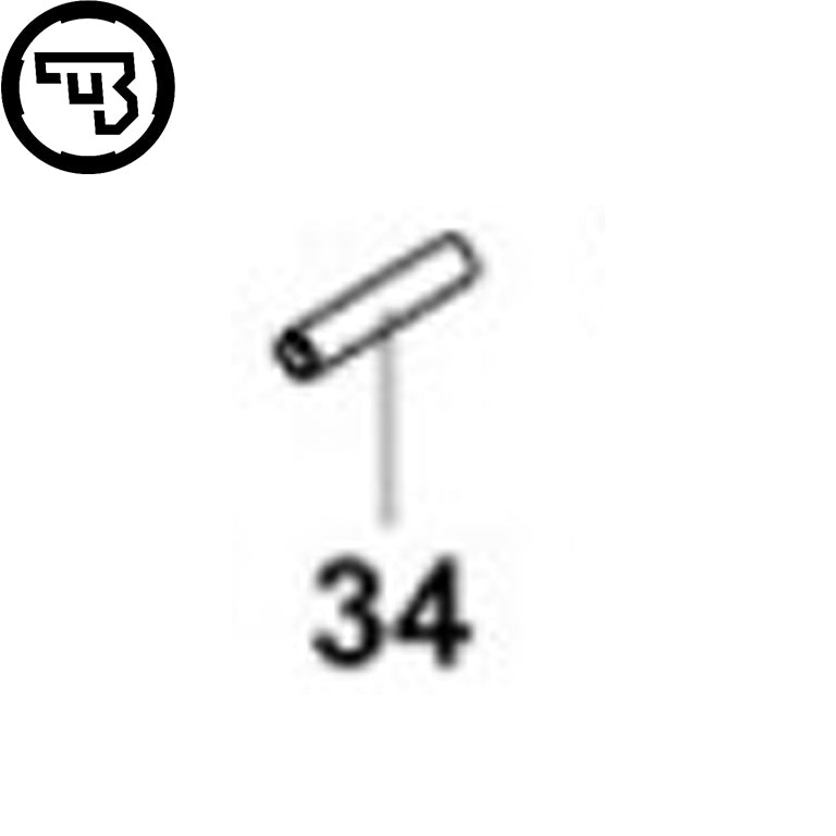 CZ P-10 päästiku kaitseriivikinnitus | osa #34
