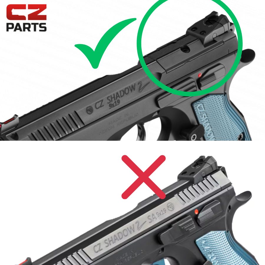 CZ Shadow 2 OR adapterplaat | Trijicon RMR footprint