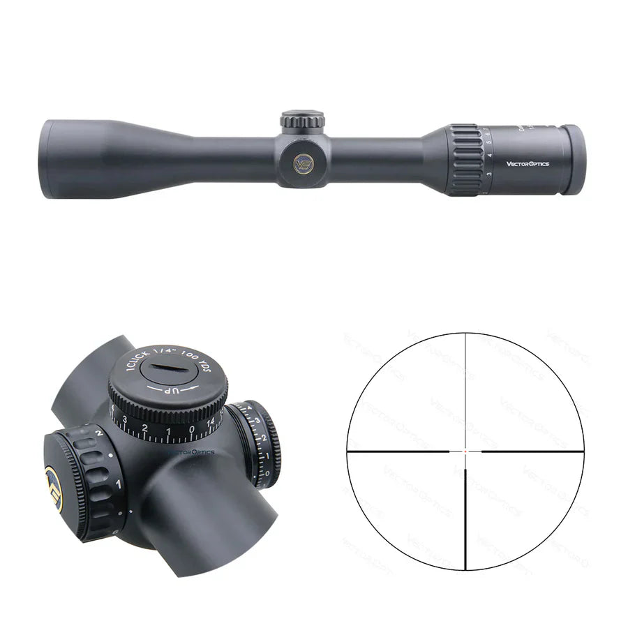Vector Optics Continental 1,5–9x42 SFP rifle scope