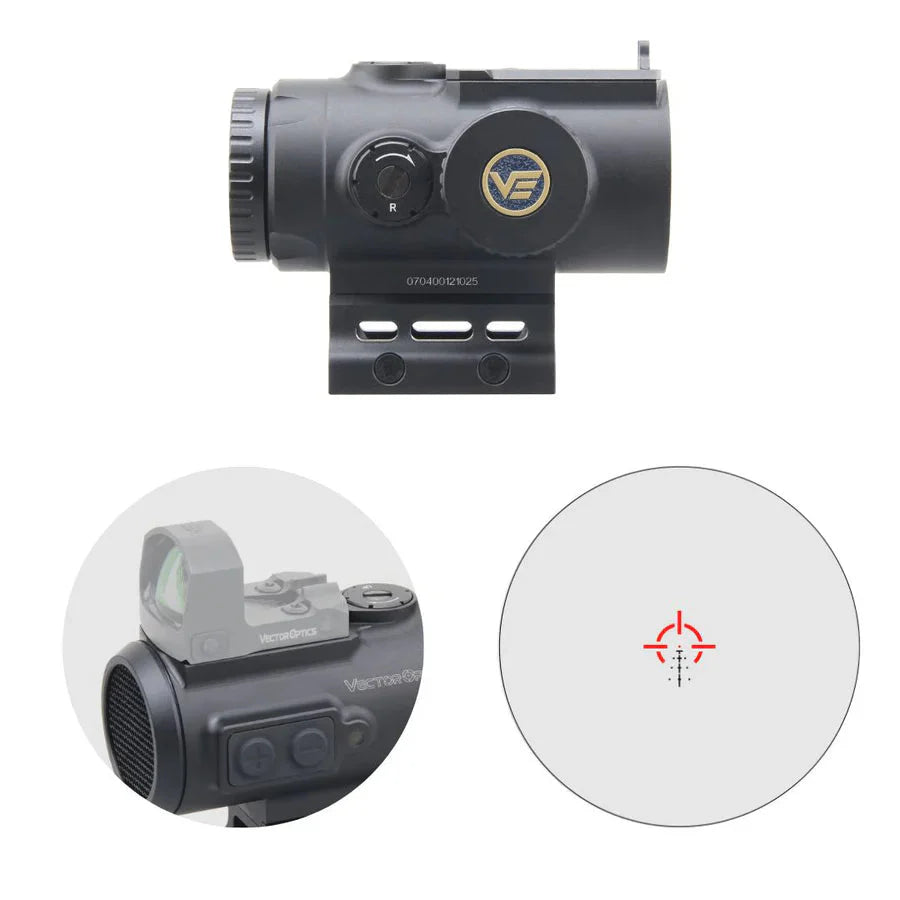 Vector Optics Paragon 4x24 ultra kompaktne prismakaliibriga optika Vector Optics