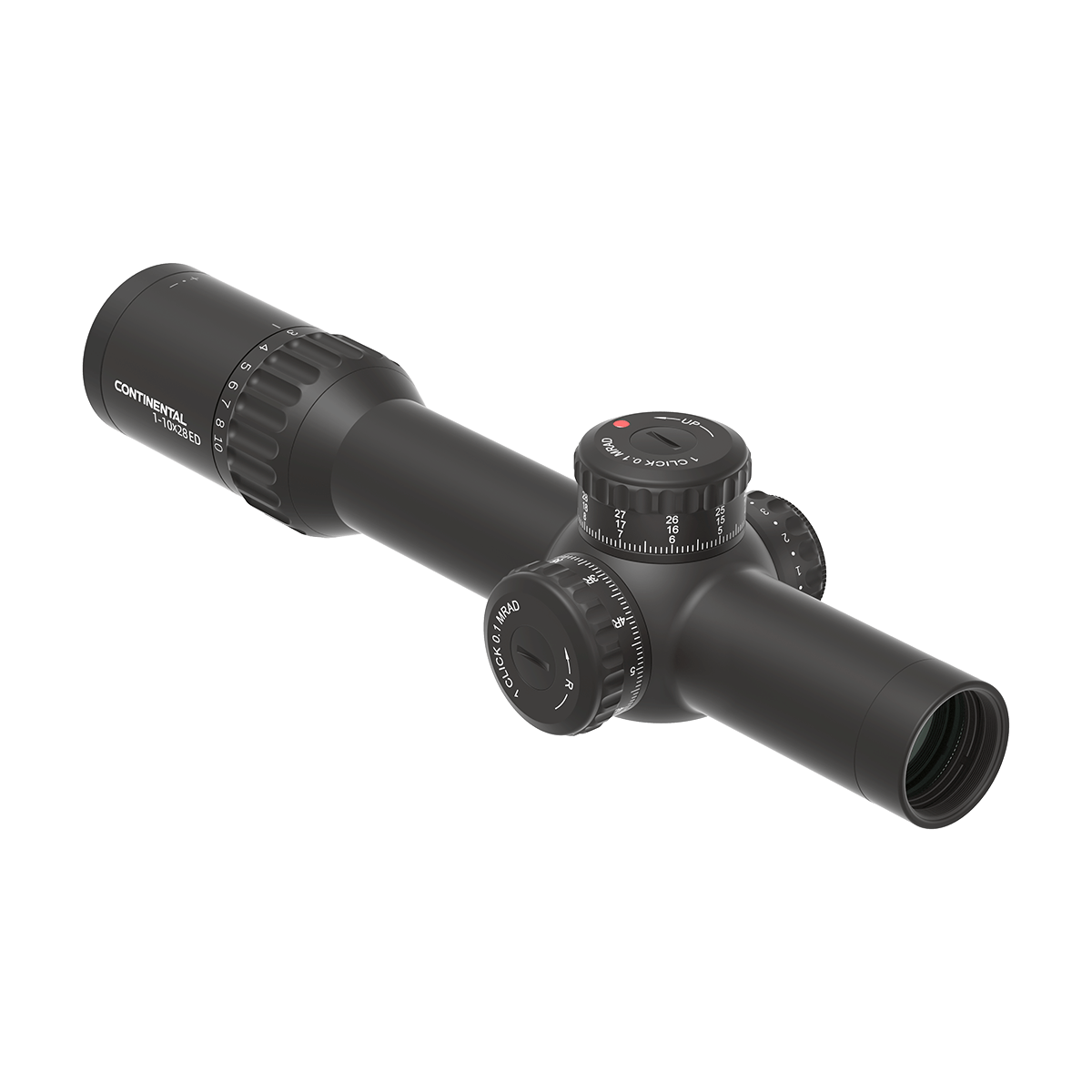 Vector Optics Continental x10 1-10x28 ED RAR-C sihik