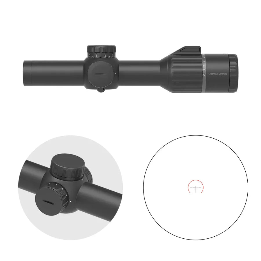 Vector Optics Constantine 1-10x24 HD FFP sihik