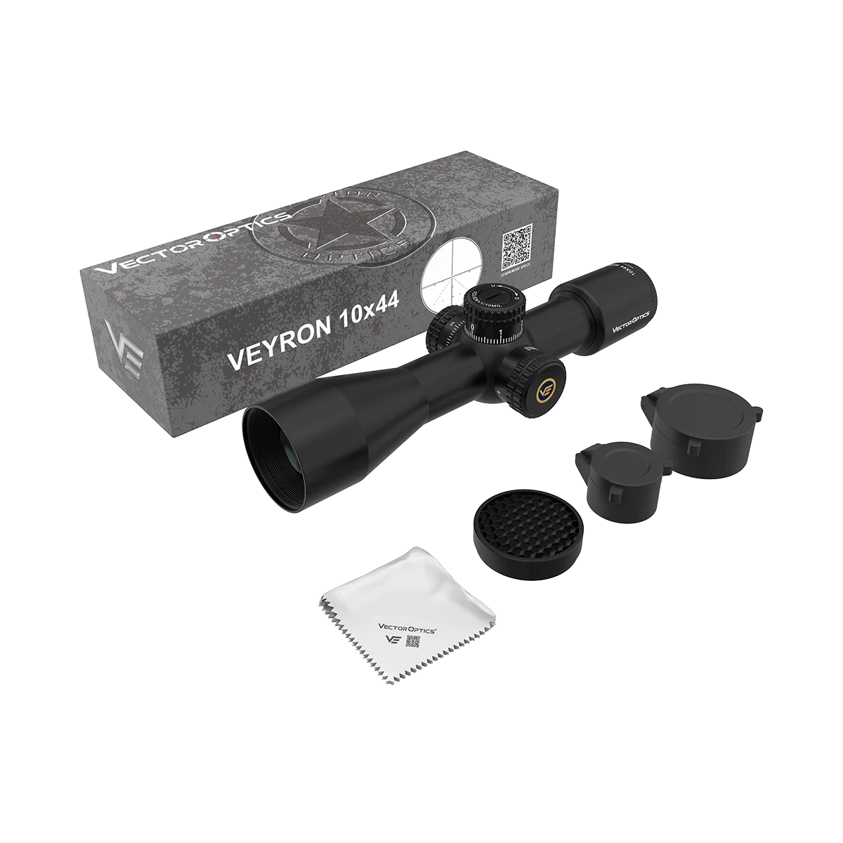 Vector Optics Veyron 10x44 SFP kompaktne vintpüssi optika Vector Optics