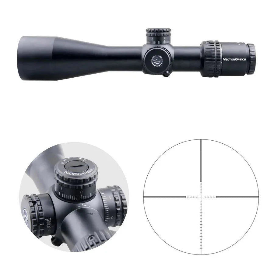 Vector Optics Veyron 4-16x44 FFP sihik Vector Optics