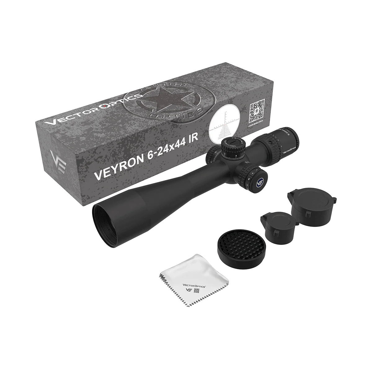 Vector Optics Veyron 6-24x44IR SFP kompaktne vintpüssi optika Vector Optics