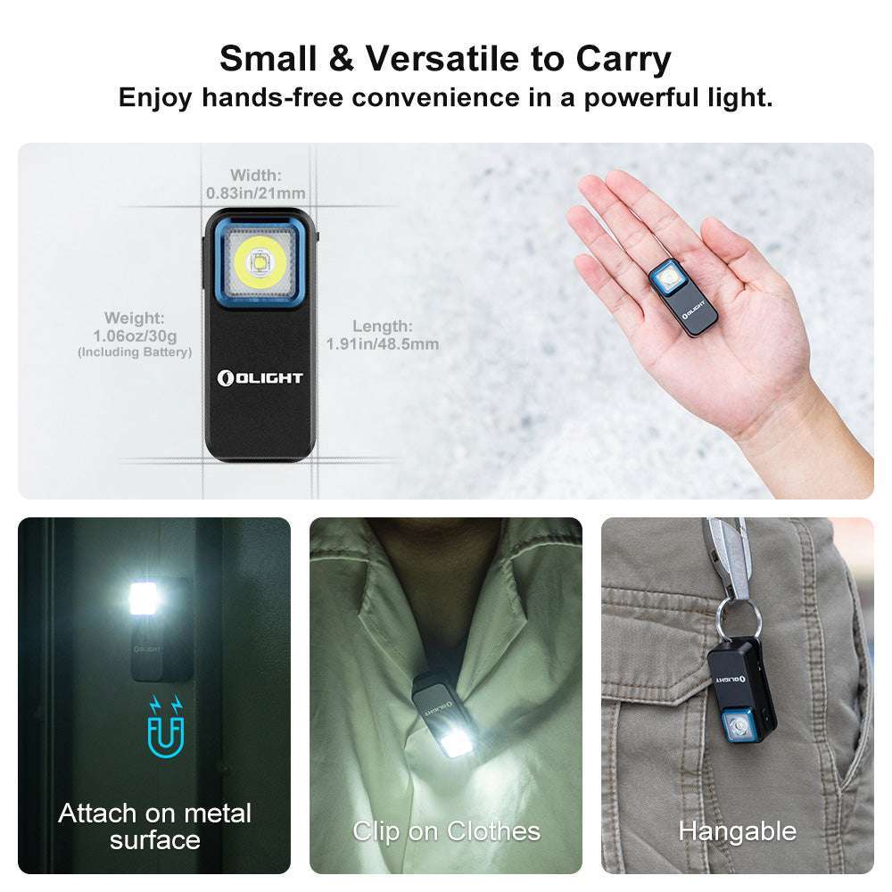 Olight Oclip | laetav EDC klambrivalgusti | 300 lm