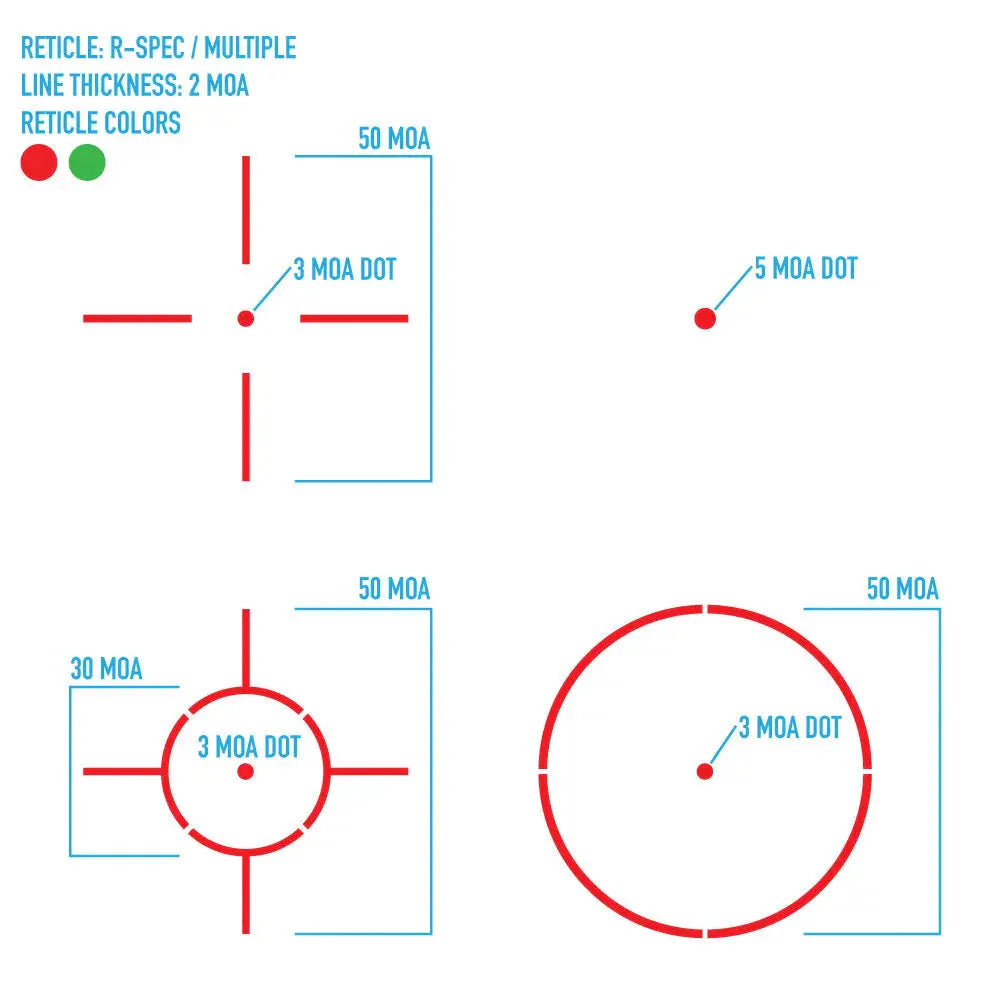 Sightmark Ultra Shot R-Spec Reflex Sight punatäppsihik Sightmark