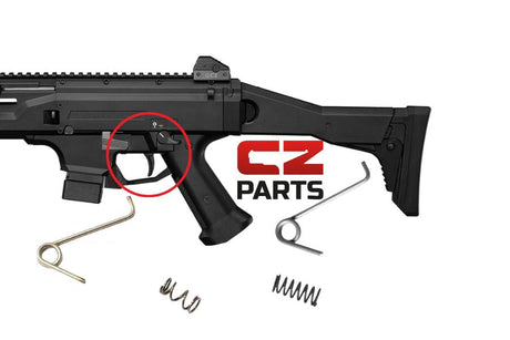 How to reduce trigger pull on CZ Scorpion Evo 3
