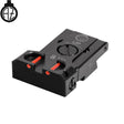 CZ Shadow 2 reguleeritav tagumine sihik fiiberoptilisega