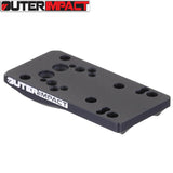 CZ 75B, CZ P-01, CZ 75 SP-01 punatäppsihiku kinnitus universaalne | tüüp C Outer Impact