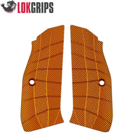 CZ 75 P-01, CZ 75 Compact alu käepidemed | Gridlok orange