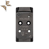 CZ P-10 Optics Ready adapterplaat | Holosun K-series footprint Evo Arms