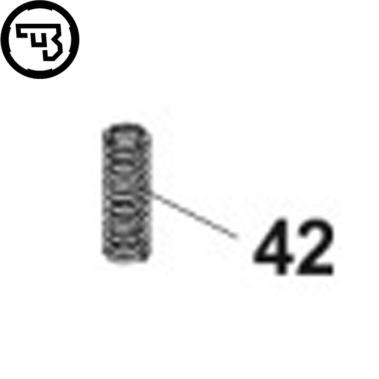 CZ 75B, CZ P-01, CZ P-07, CZ P-09 padrunihoidiku blokeerimiskeerme vedru