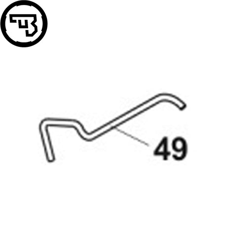 CZ P-07, CZ P-09 päästiku hoova vedru | osa #49