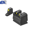 CZ P-10 Optics Ready poolreguleeritavate sihikute komplekt | luminescentsed täpid