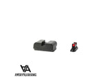 CZ P-10 Optics Ready sihikute komplekt fiiberoptilistega | Madal