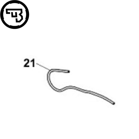 CZ P-10 kelgupeatus vedru | osa #21