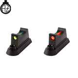 CZ Shadow 2 Orange eesmine sihik with fiber optic | 7.5 x 1.0 mm