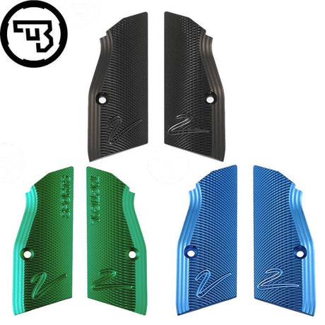CZ TS 2, CZ Shadow 2, CZ 75B & SP-01 lühikesed alumiiniumist CZ käepidemed