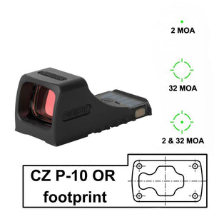 Punatäppsihikud otsese sobivusega jalajälg