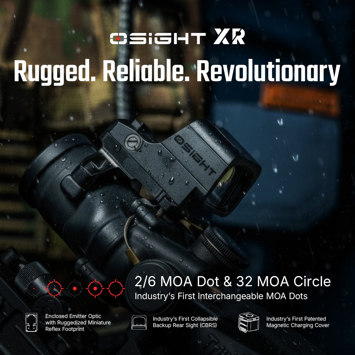Osight XR Enclosed [punane] 
