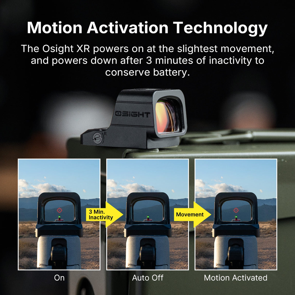 Osight XR Enclosed [punane] 