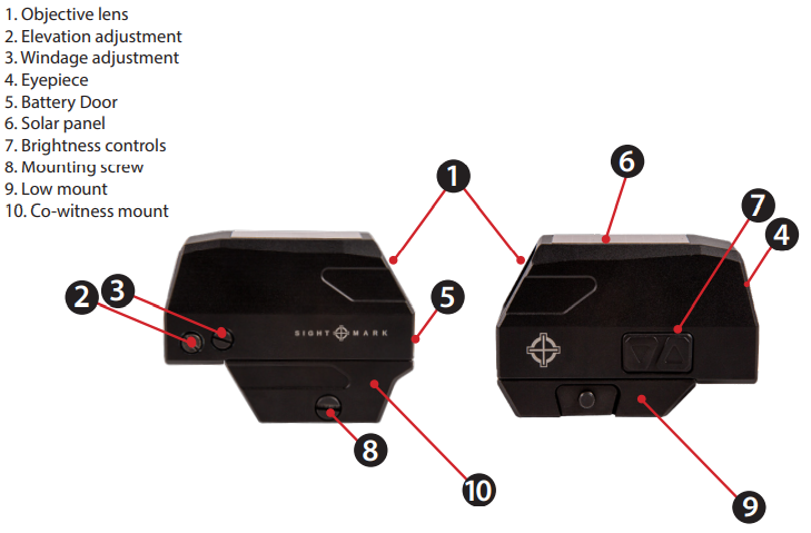 Sightmark Volta Solar punatäppsihik