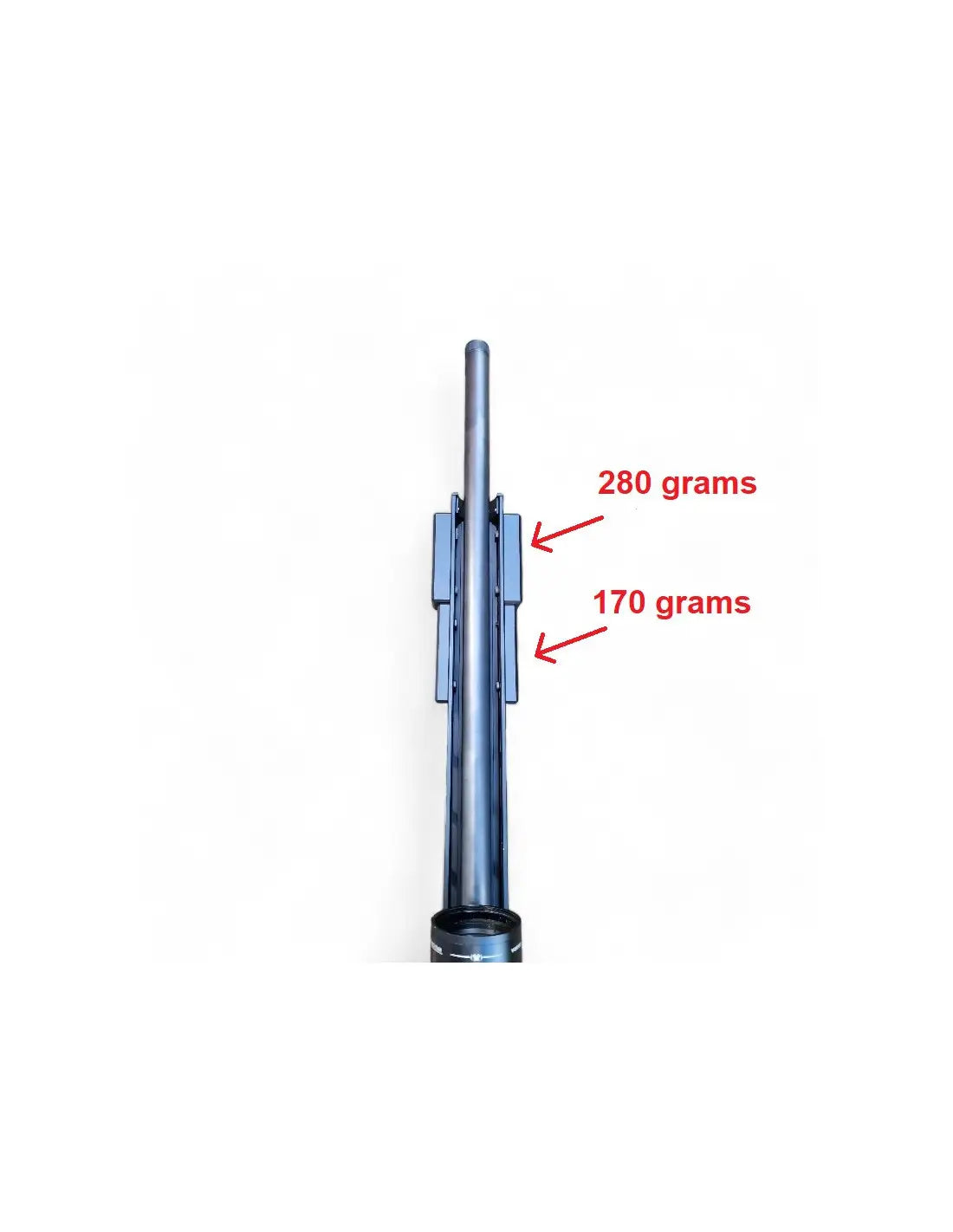 Steel kaal M-Lok liidesele [280g] | 2 tk 