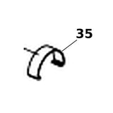 CZ 457 extractor spring [nickel] | part #35