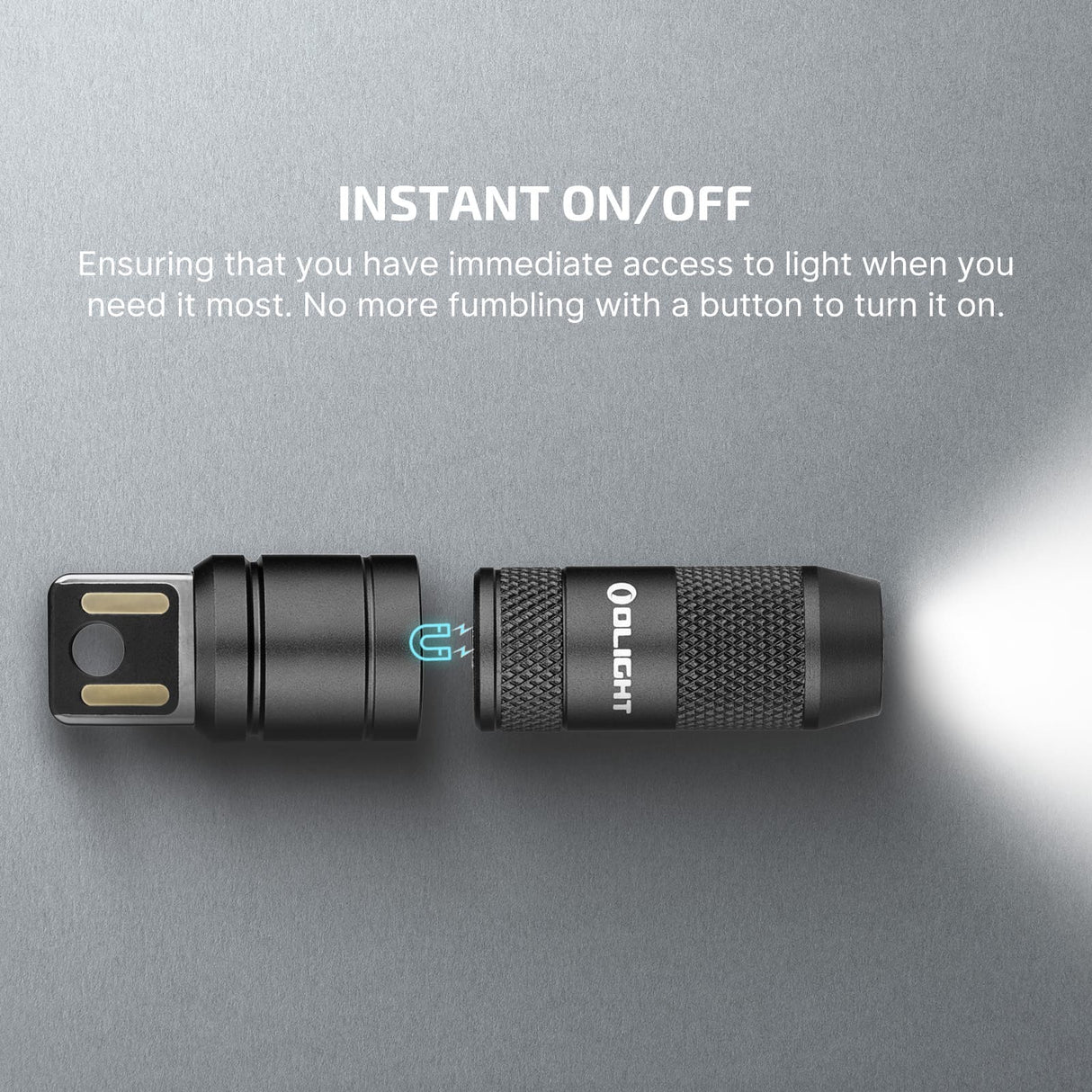 Olight imini 2 | mini laetav võtmehoidja taskulamp | 50 lm