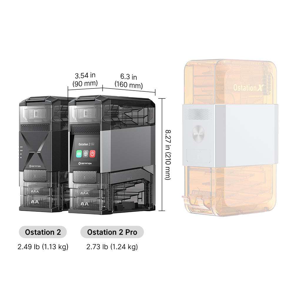 Olight Ostation 2 Pro | nutikas AA/AAA akulaadija | 3-ühes