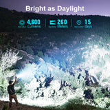 Olight Seeker 4 Pro | suure võimsusega taskulamp | 4.600 lm