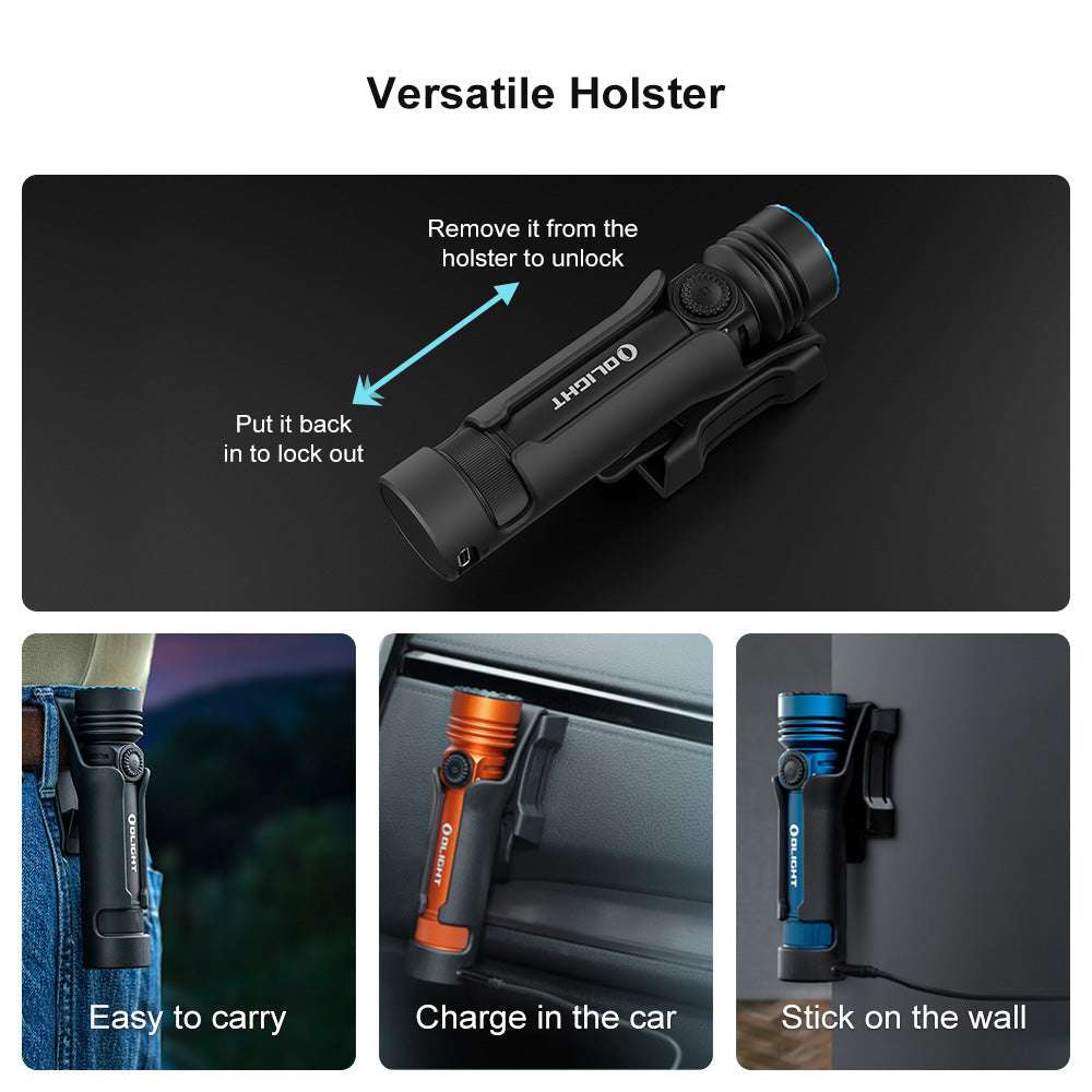 Olight Seeker 4 Pro | suure võimsusega taskulamp | 4.600 lm